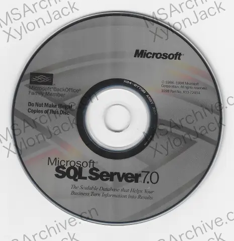 Microsoft SQL Server 7.0