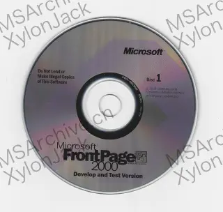 Microsoft FrontPage 2000 开发测试版