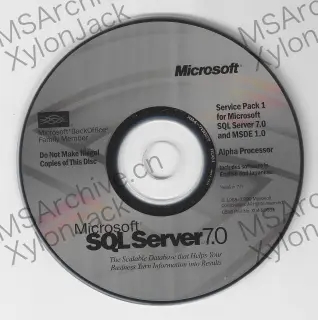 适用于Microsoft SQL Server 7.0 和 MSDE 1.0 的 Service Pack 1更新盘 (Alpha)