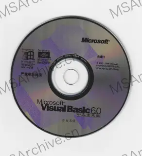 Microsoft Visual Basic 6.0 中文企业版