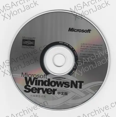 Microsoft Windows NT Server 4.0 中文版