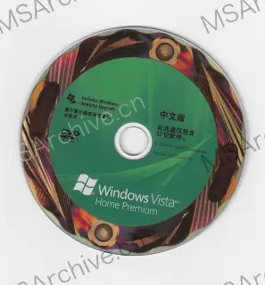 Microsoft Windows Vista Home Premium 家庭高级版 中文版 (32-bit)