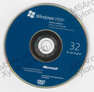 Microsoft Windows Vista Release Candidate 1 (32-bit, 英文)