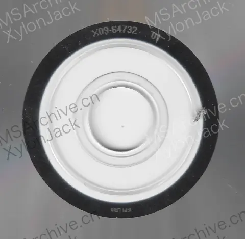 Microsoft Windows XP Professional 多语言用户界面 - Disc 4 (南欧/巴尔干 5 语言, OEM) · 介质