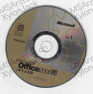 Microsoft Office 2000 中文企业版 (Small Business 含 PhotoDraw / Office Server Extensions)